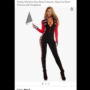 Women's Sexy Race Car Driver Costume